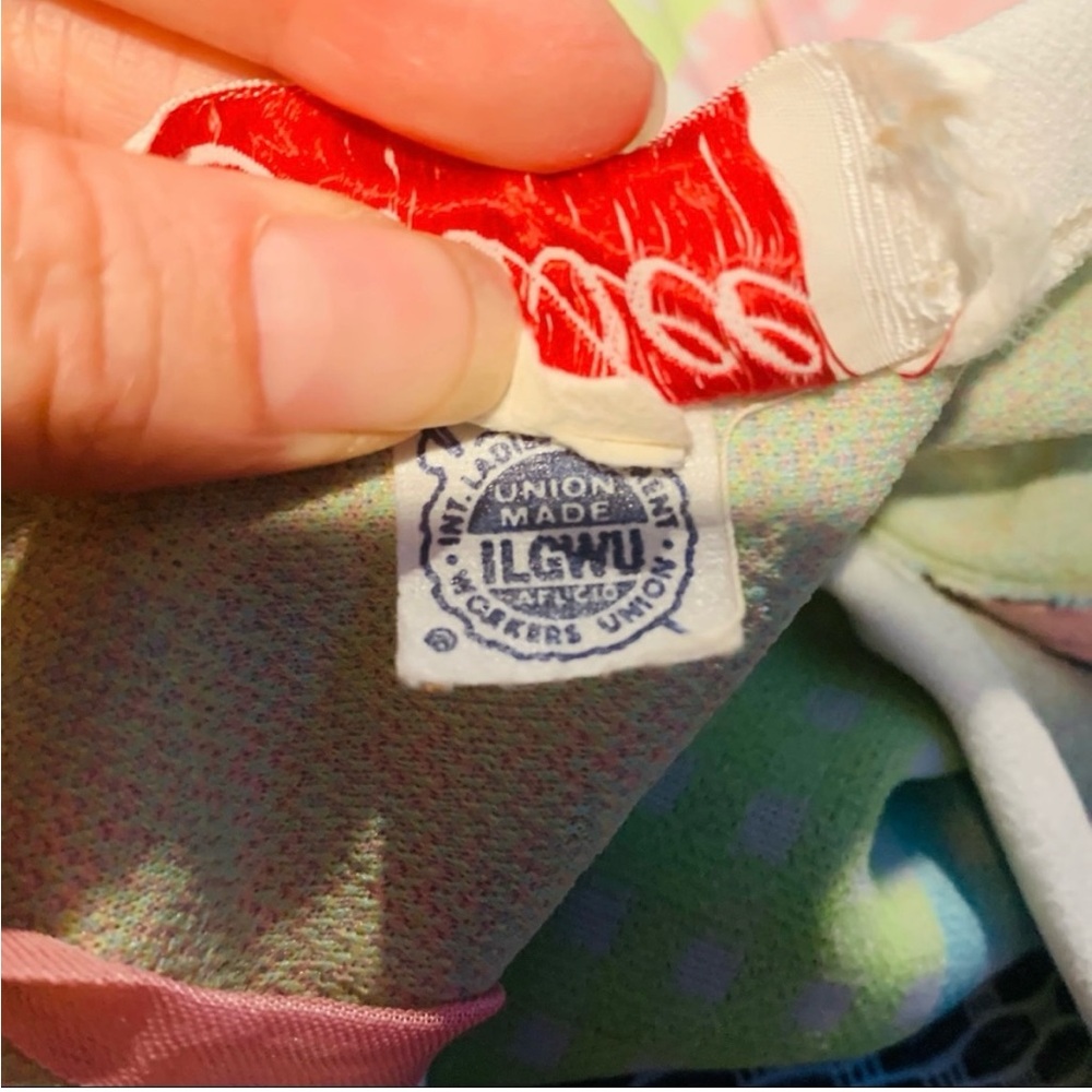 CASSEE Vintage Union Made Candy Stripe Long Dress - Picture 6 of 7